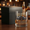 Personalisierte Whiskyglas – Geschenk für Bruder – Ein Hoch auf Brüder
