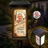 Personalisierte Garten Solarlampen – Gedenkgeschenke | In liebevoller Erinnerung – In jedem Sonnenaufgang