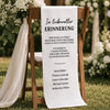 Personalisierte Stuhlbanner Hochzeit - Gedenkgeschenke Bräute und Bräutigame - Für immer verbunden
