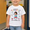 Personalisiertes Kinder-T-Shirt – Geschenk zur Einschulung – Kleine Schritte, große Träume