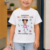 Personalisiertes Kinder-T-Shirt – Geschenk zur Einschulung – Kleine Schritte, große Träume