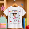 Personalisiertes Kinder-T-Shirt – Geschenk zur Einschulung – Kleine Schritte, große Träume