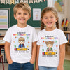 Personalisiertes Kinder-T-Shirt – Geschenk zur Einschulung – Auf zur Kita