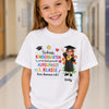 Personalisiertes Kinder-T-Shirt – Geschenk zur Einschulung – Bereit für große Träume