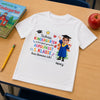 Personalisiertes Kinder-T-Shirt – Geschenk zur Einschulung – Bereit für große Träume