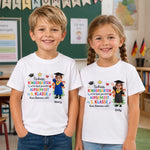 Personalisiertes Kinder-T-Shirt – Geschenk zur Einschulung – Bereit für große Träume