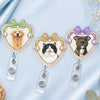 Personalisierte Ausweisjojo aus Acryl mit Foto - Geschenk für Haustierbesitzer - Liebe Freunde