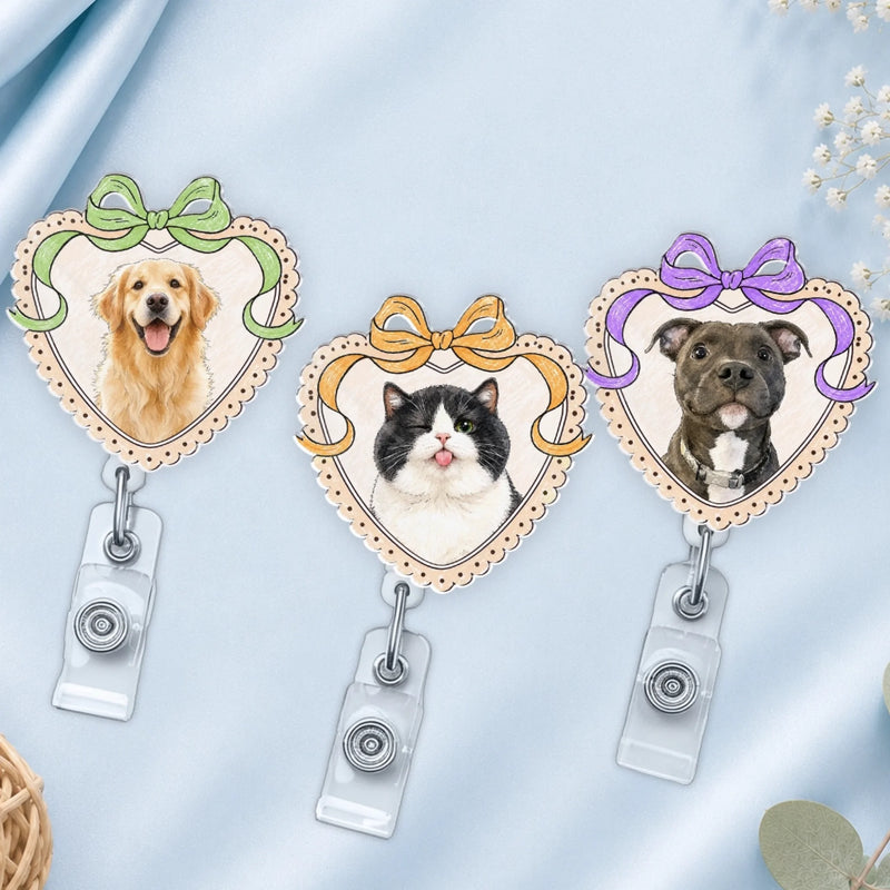 Personalisierte Ausweisjojo aus Acryl mit Foto - Geschenk für Haustierbesitzer - Liebe Freunde