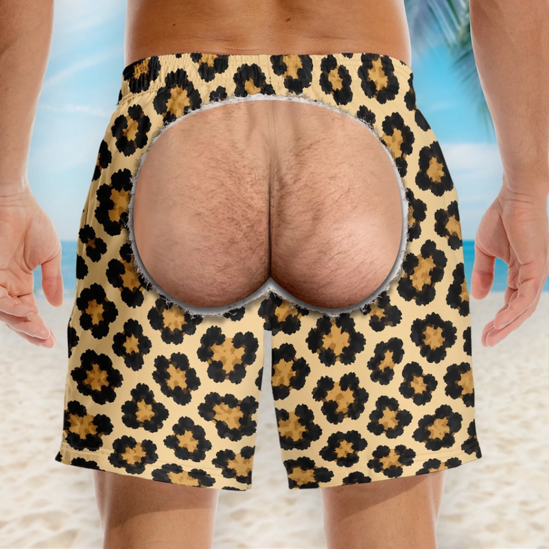 Personalisierte Herren-Badeshorts – Lustige Geschenke für Männer - Frecher Modus an