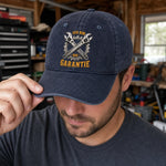 Personalisierte Cap – Individuelles Geburtstagsgeschenk für ihn, Papa, Opa oder Ehemann – Der Garantie-Mann