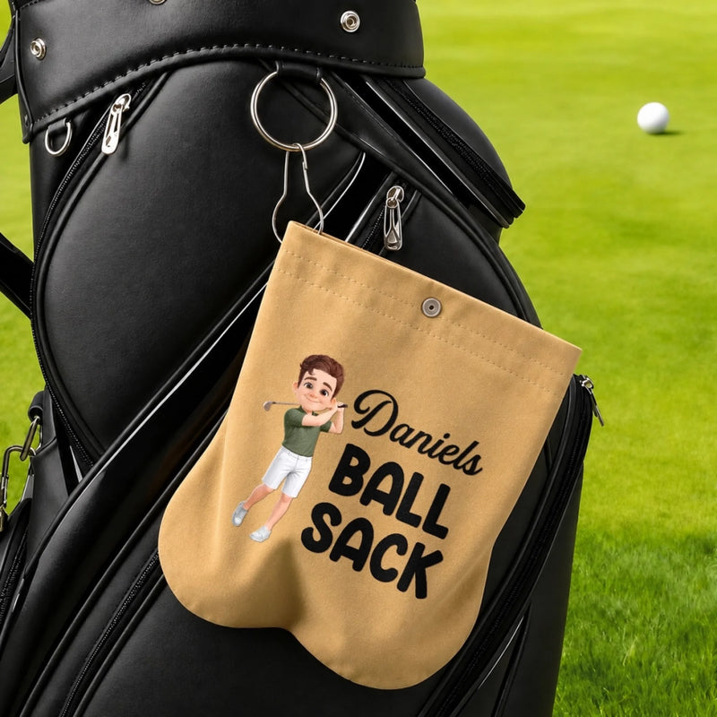 Personalisierte Golfballtasche - Geschenk Für Golfer, Sportbegeisterte - Ein Leben voller Golf