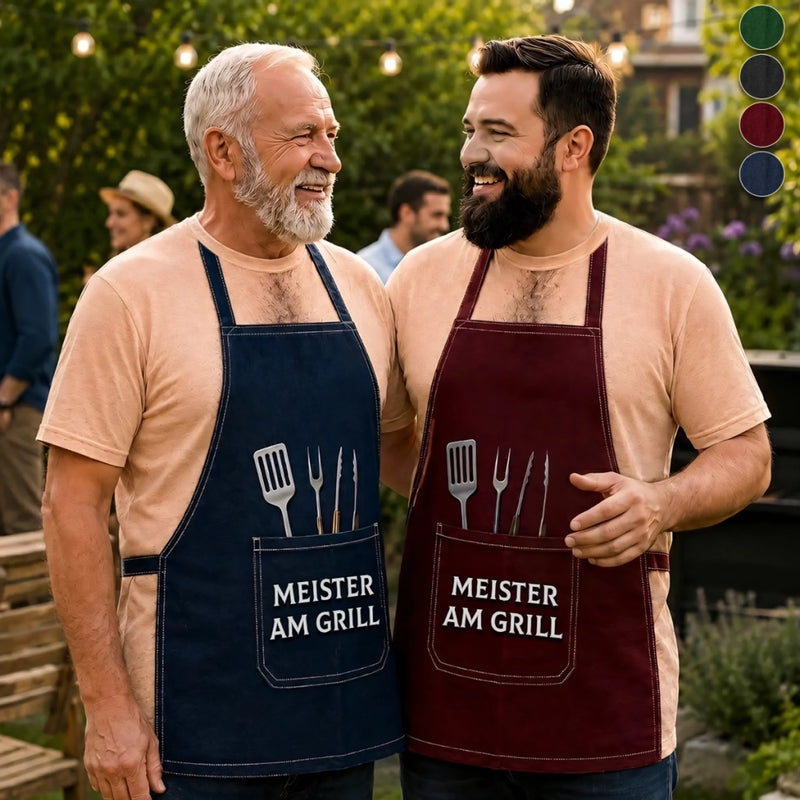 Personalisiertes Allover bedrucktes T-Shirt - Geschenke für Papa, Männer - Lass ihn kochen