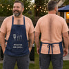 Personalisiertes Allover bedrucktes T-Shirt - Geschenke für Papa, Männer - Lass ihn kochen