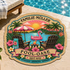 Personalisierte Fußmatte – Sommergeschenk für Paar, Familie – Sonnige Tage, glückliche Herzen