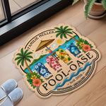 Personalisierte Fußmatte – Sommergeschenk für  Familie – Sonnenschein & Familienzeit