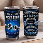 Personalisierter Thermobecher – Geschenk Für Sohn – Ich bin stolz auf dich