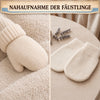 Personalisiertes Babymütze & Fäustlinge Set – Geschenk für frischgebackene Eltern – Willkommen auf der Welt