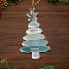 Personalisiertes Acrylornament - Weihnachtsgeschenk für Familie – Unsere Geschichte am Meer