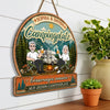 Personalisiertes Holzschild – Geschenk für Campingpaare – Camping voller Erinnerungen