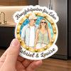 Personalisierter Acrylmagnet mit Foto – Geschenk für Paar – Kreuzfahrtpartner fürs Leben