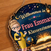 Personalisiertes Holzschild – Geschenk für Lehrerin, Lehrer – Schön und stark