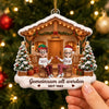 Personalisiertes Acrylornament – Weihnachtsgeschenk für Paare – Immer an deiner Seite