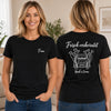 Personalisiertes Paar-T-Shirt – Geschenk für Paare, Braut, Bräutigam und Frischvermählte – Herr & Frau
