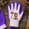 Personalisierte rutschfeste Gartenhandschuhe – Geschenk für Gärtnerin & Pflanzenliebhaber – Das Glück wächst im Garten