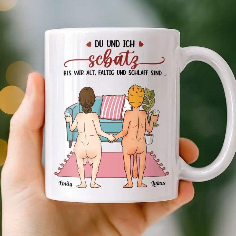 Personalisierte Tasse – Geschenk für Paar – Für Immer Zusammen