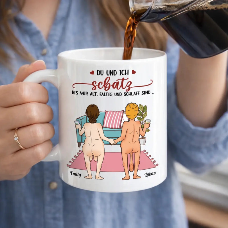 Personalisierte Tasse – Geschenk für Paar – Für Immer Zusammen