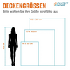 Personalisierte Decke - Geschenk für frischgebackene Eltern - Du bist meine ganze Welt