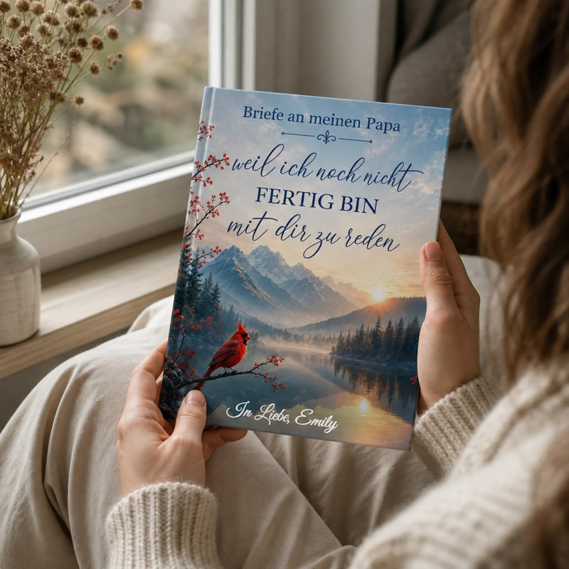 Personalisiertes Hardcover Notizbuch – Gedenkgeschenke | In liebevoller Erinnerung – Danke für alles