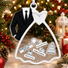Personalisierte Shaker Ornament – Geschenk für Paare – Für immer zusammen