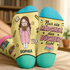 Personalisierte Socken – Geschenk für Buchliebhaber – Einfach Ich selbst