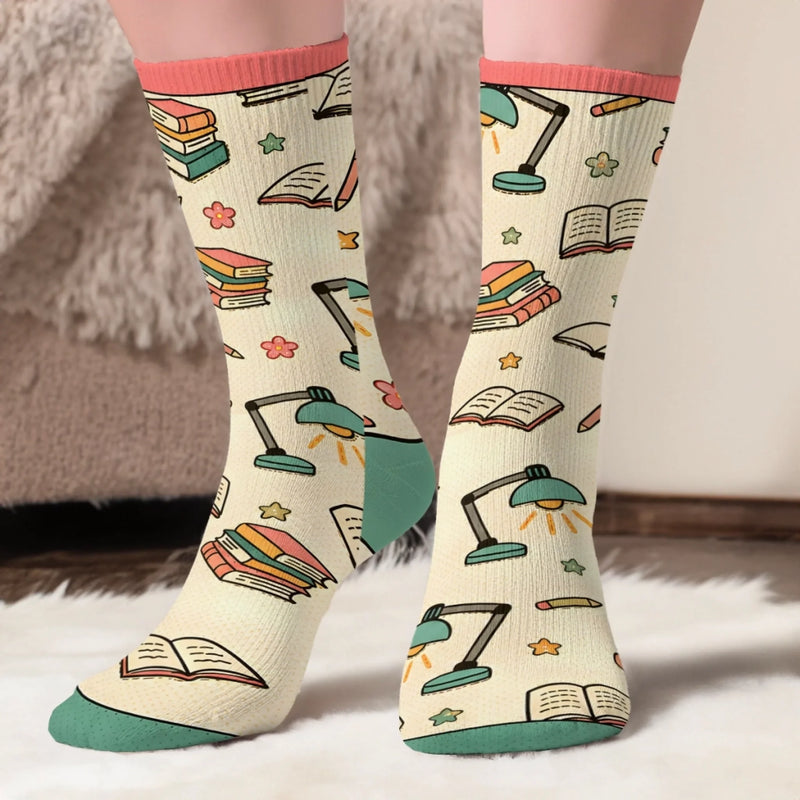 Personalisierte Socken – Geschenk für Buchliebhaber – Einfach Ich selbst