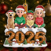 Personalisiertes Acrylornament – Weihnachtsgeschenk für Familie – Eingehüllt in weihnachtliche Liebe