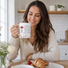 Personalisierte Tasse – Geschenk für Schwiegertochter – Danke für dein großes Herz