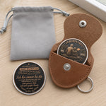 Personalisierter Taschenknuddler – Geschenk für Enkel – Für immer verbunden