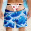 Personalisierte Herren-Badeshorts – Lustige Geschenke für Männer – Ein bisschen frech