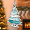 Personalisiertes Acrylornament – Weihnachtsgeschenk für Familie – Das Fest der Familie