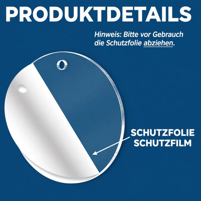 Personalisiertes Acrylornament – Weihnachtsgeschenk für Familie – Das Fest der Familie