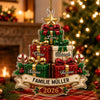 Personalisiertes Acrylornament – Weihnachtsgeschenk für Familie – Familie, unendlich viel Liebe