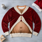 Personalisierter Weihnachtspullover – Weihnachtsgeschenk für Männer – Zu viel Weihnachtsstimmung