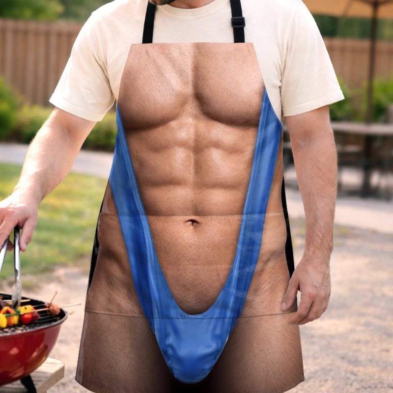 Personalisierte Schürze mit Tasche – Geschenk für Männer – König des Grills