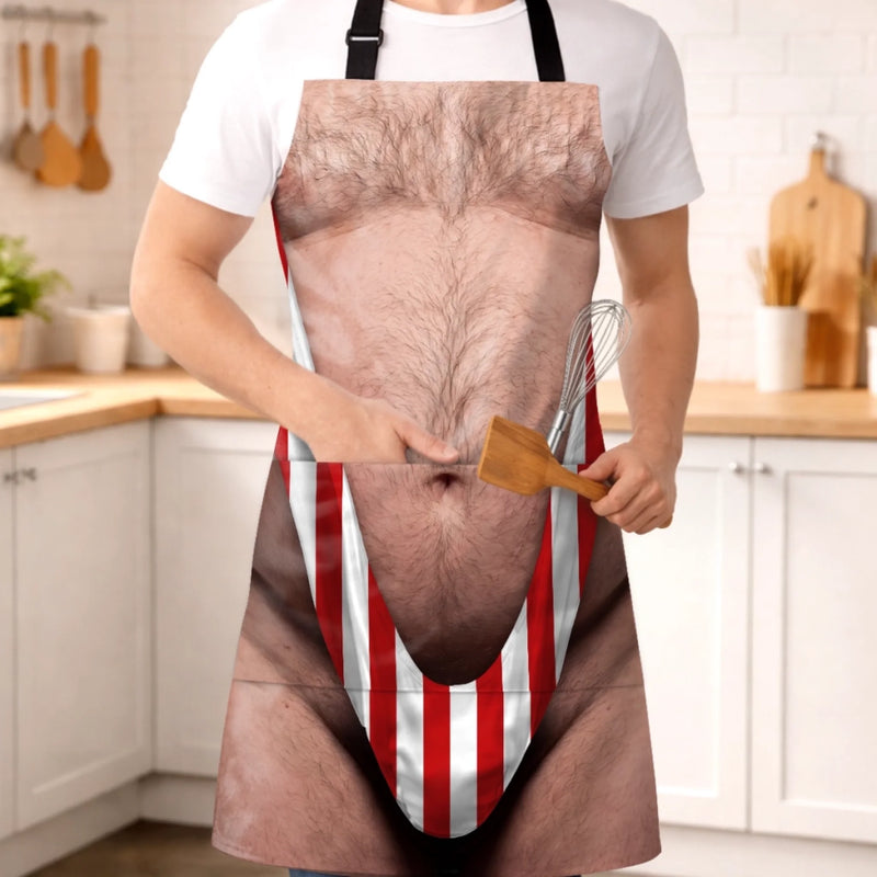 Personalisierte Schürze mit Tasche – Geschenk für Männer – König des Grills