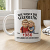 Personalisierte Tasse – Geschenk für Paar – Du wärmst mein Herz