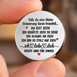 Personalisierter Taschenknuddler – Geschenk Für Paar – Heute und für immer