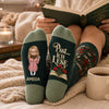 Personalisierte Socken – Geschenk für Buchliebhaber – Der Rest kann warten