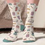 Personalisierte Socken – Geschenk für Buchliebhaber – Lesen, Entspannen