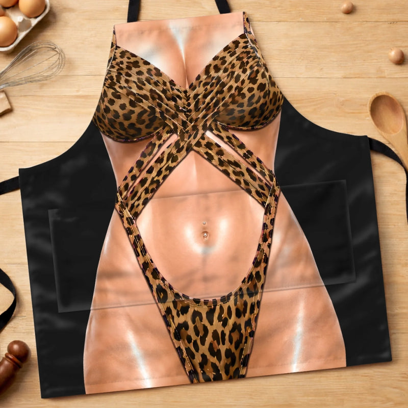 Personalisierte Schürze mit Tasche – Geschenke für Frauen – Zu heiß für die Küche